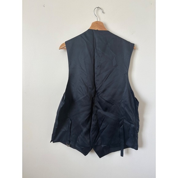 NWT - Men's Warehouse Pronto Uomo Platinum 100% Wool Suit Vest – Blue – XXL - Picture 5 of 5